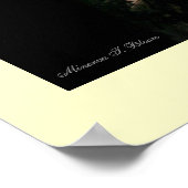 Uitzicht van de kathedraal van Gaudi Poster (Hoek)