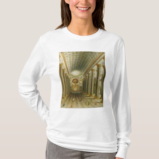 Uitzicht van de kathedraal van Kazan T-shirt (Voorkant)