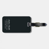 Uitzicht van de kathedraal van Lichfield Bagagelabel (Achterkant horizontaal)