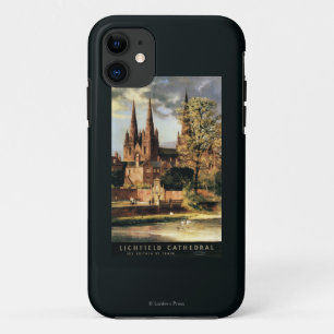 Uitzicht van de kathedraal van Lichfield iPhone 11 Hoesje