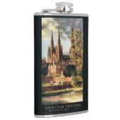 Uitzicht van de kathedraal van Lichfield Heupfles (Rechts)