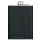 Uitzicht van de kathedraal van Lichfield Heupfles (Achterkant)