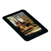 Uitzicht van de kathedraal van Lichfield Magneet (Rechterzijde)