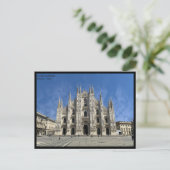 Uitzicht van de kathedraal van Milaan - foto - Ita Briefkaart (Staand voorkant)