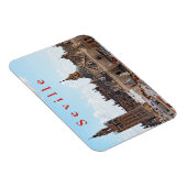 Uitzicht van de kathedraal van Sevilla. Magneet (Rechterzijde)