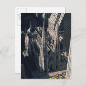 Uitzicht van de kathedraal van St. Patrick Briefkaart (Voorkant / Achterkant)