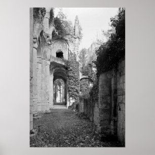 Uitzicht van de kerk, c.1052-67 poster