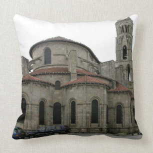 Uitzicht van de kerk (foto) kussen