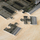 Uitzicht van de kerk (foto) legpuzzel (Zijkant)