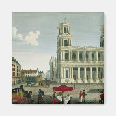 Uitzicht van de kerk Saint-Sulpice Magneet (Voorkant)
