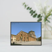 Uitzicht van de kerk Santa Maria delle Grazie - Mi Briefkaart (Staand voorkant)