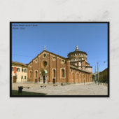 Uitzicht van de kerk Santa Maria delle Grazie - Mi Briefkaart (Voorkant)