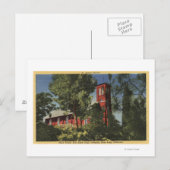 Uitzicht van de Kerk van St. Anne (1856) Briefkaart (Voorkant / Achterkant)