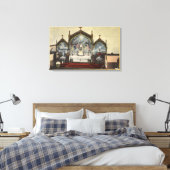 Uitzicht van de kerk van St. Anne Canvas Afdruk (Insitu (Slaapkamer))