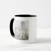 Uitzicht van de kerk van St. Bartholomew Mok (Voorkant links)