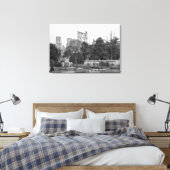 Uitzicht van de kerkbuitenkant, c.1052-67 canvas afdruk (Insitu (Slaapkamer))