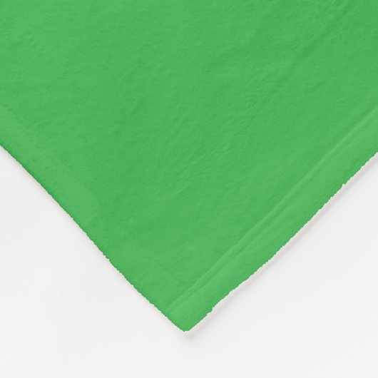 Uitzicht van de Kerstman Fleece Deken (Hoek)