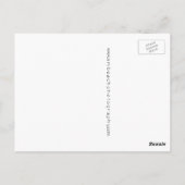 Uitzicht van de Klagler Beach Shoreline Briefkaart (Achterkant)