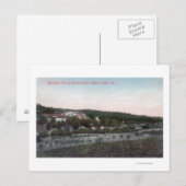 Uitzicht van de Knowles Granite Quarry Briefkaart (Voorkant / Achterkant)