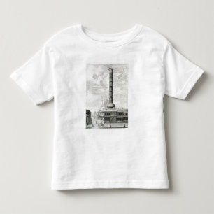 Uitzicht van de Kolom Constantine en de Opdrachtge Kinder Shirts