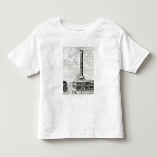 Uitzicht van de Kolom Constantine en de Opdrachtge Kinder Shirts (Voorkant)