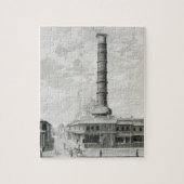 Uitzicht van de Kolom Constantine en de Opdrachtge Legpuzzel (Verticaal)