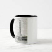 Uitzicht van de Kolom Constantine en de Opdrachtge Mok (Voorkant links)