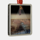 Uitzicht van de kunstenaar op Odyssey Metalen Ornament (Rechts)