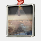 Uitzicht van de kunstenaar op Odyssey Metalen Ornament (Links)