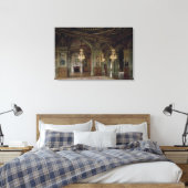 Uitzicht van de Kunstverkoop na 1871 Canvas Afdruk (Insitu (Slaapkamer))