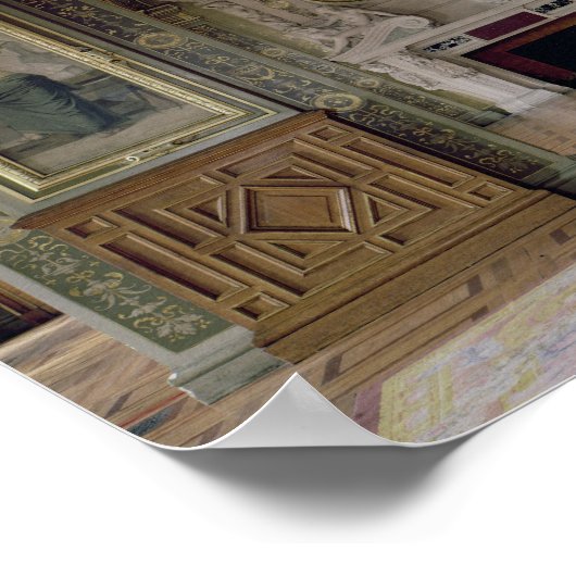 Uitzicht van de Kunstverkoop na 1871 Poster (Hoek)