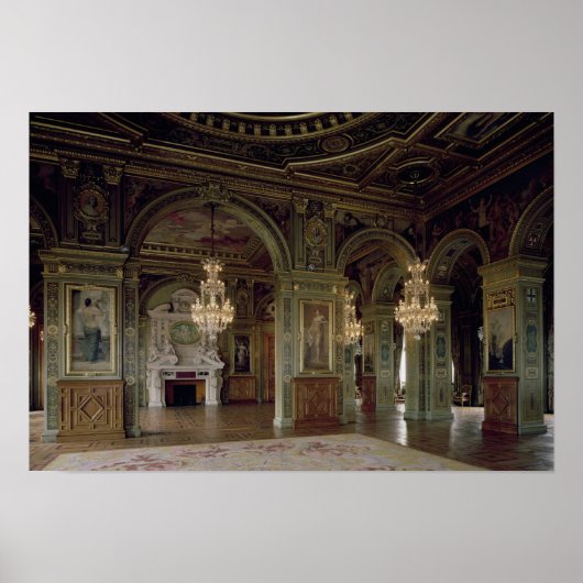 Uitzicht van de Kunstverkoop na 1871 Poster (Voorkant)