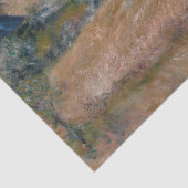 Uitzicht van de kust bij Wargemont, August Renoir Tissuepapier (Detail)