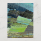 Uitzicht van de kust II | Abstract afdrukken 2 Briefkaart (Voorkant)