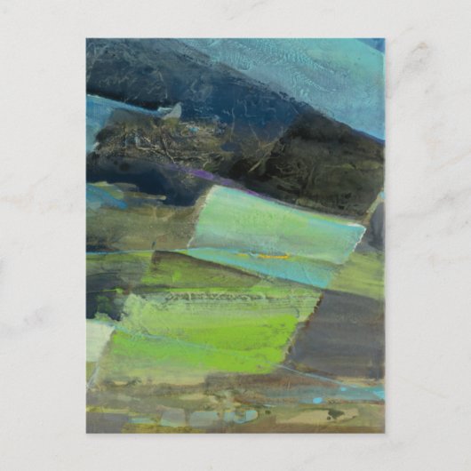 Uitzicht van de kust II | Abstract afdrukken 2 Briefkaart (Voorkant)