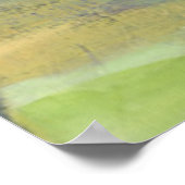 Uitzicht van de kust II | Abstract afdrukken 2 Poster (Hoek)