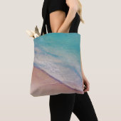 Uitzicht van de kust tote bag (Dichtbij)