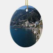 Uitzicht van de kust van Amalfi Keramisch Ornament (Rechts)