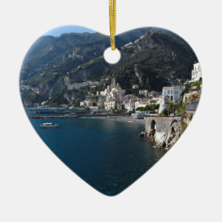 Uitzicht van de kust van Amalfi Keramisch Ornament
