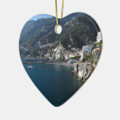 Uitzicht van de kust van Amalfi Keramisch Ornament (Links)