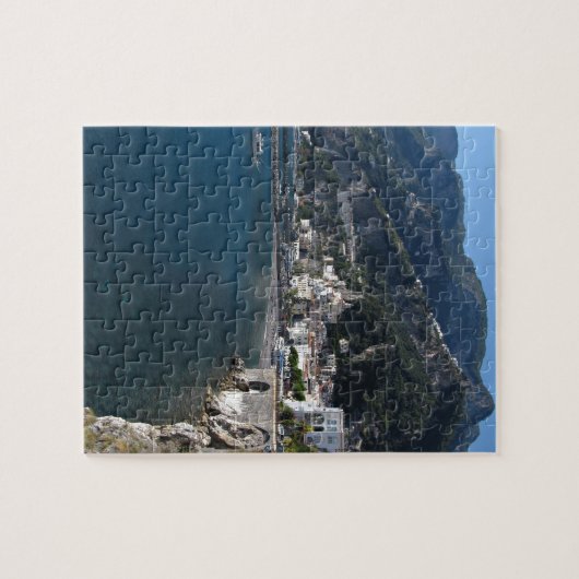 Uitzicht van de kust van Amalfi Legpuzzel (Horizontaal)