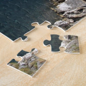 Uitzicht van de kust van Amalfi Legpuzzel (Zijkant)