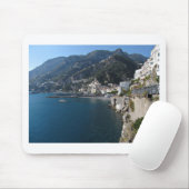 Uitzicht van de kust van Amalfi Muismat (Met muis)