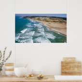 Uitzicht van de kust van het Zwarte Zee van Istanb Poster (Keuken)