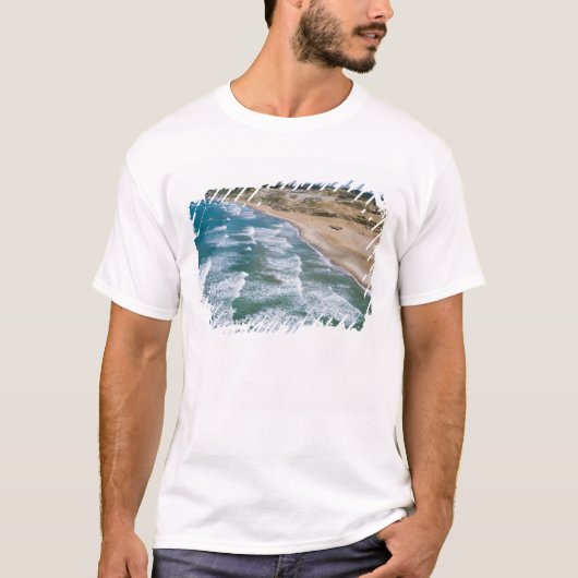 Uitzicht van de kust van het Zwarte Zee van Istanb T-shirt (Voorkant)