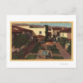 Uitzicht van De la Guerra Patio & Shops Briefkaart (Voorkant)