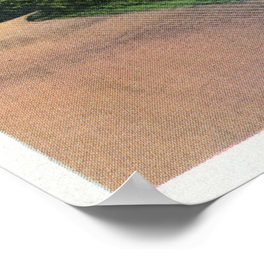 Uitzicht van de Lakeside Drive langs het Chautauqu Poster (Hoek)