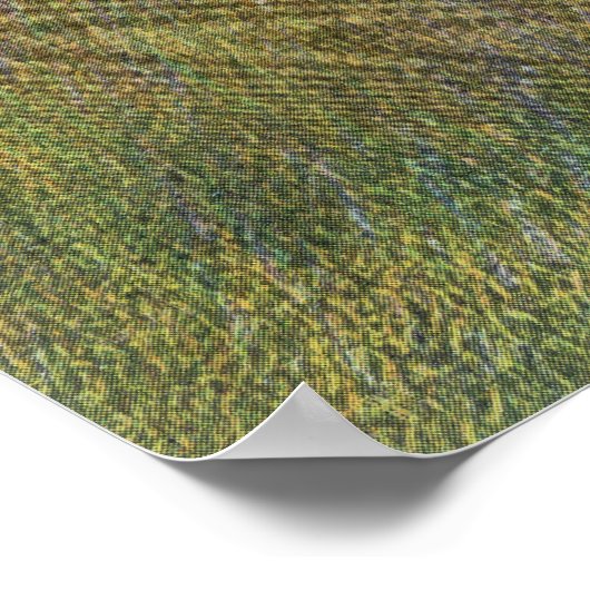 Uitzicht van de landbouwers die met een grote paar poster (Hoek)