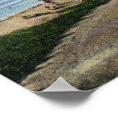 Uitzicht van de lange zanden bij het strand van Yo Poster (Hoek)