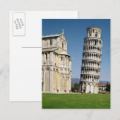 Uitzicht van de Leaning Tower Briefkaart (Voorkant / Achterkant)